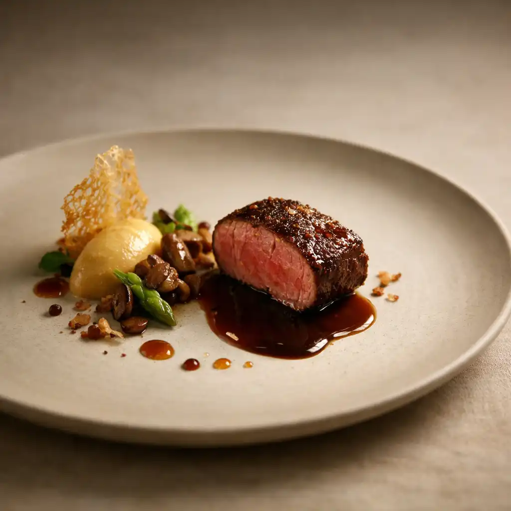 Fine dining jedlo